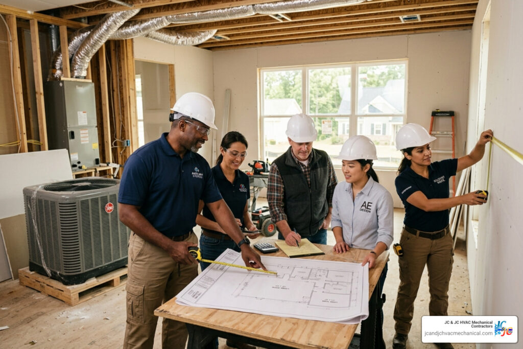 how to choose the right ac size for a new build