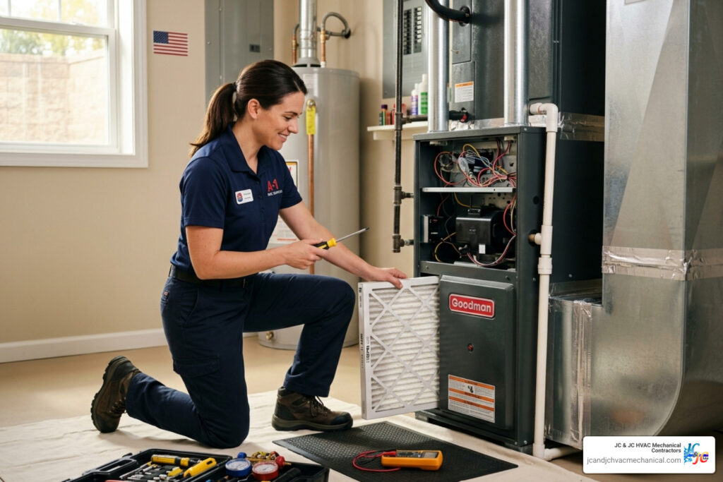 ac tune up checklist what your technician should check